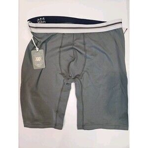 New W Tags Kith Wilson Meridian Engineered Knit Compression Shorts Size XL Gray